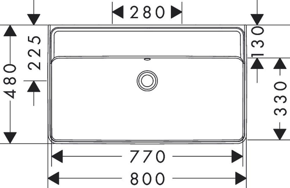 https://raleo.de:443/files/img/11eeea3e8de2634092906bba4399b90c/size_l/Hansgrohe-Xanuia-Q-Aufsatzwaschtisch-geschliffen-800-480-ohne-Hahnloch-mit-Ueberlauf-Weiss-60251450 gallery number 1